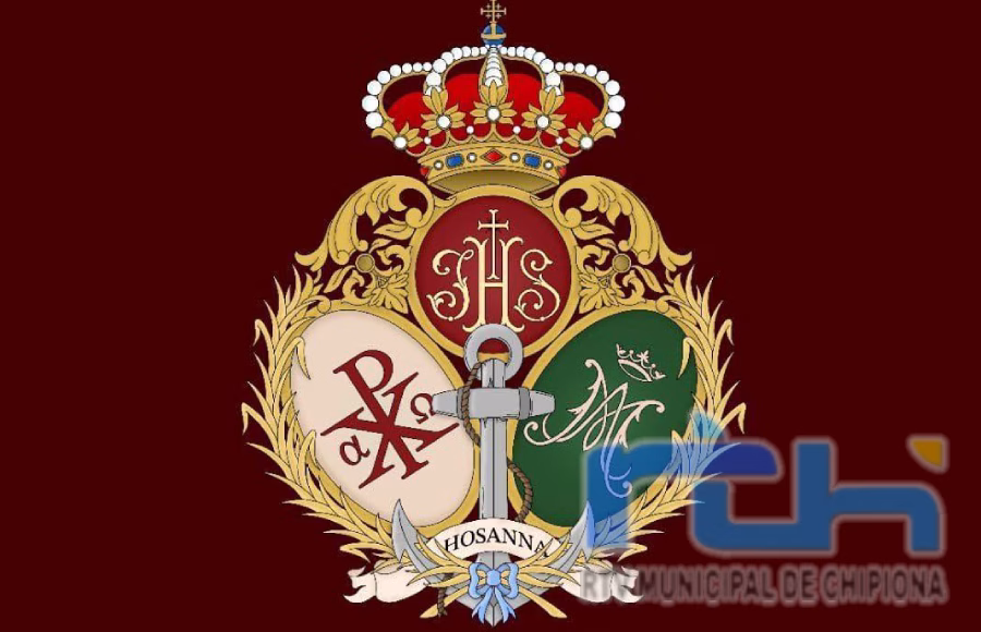 La agrupación parroquial La Borriquita de Chipiona ha aprobado su nuevo escudo corporativo
