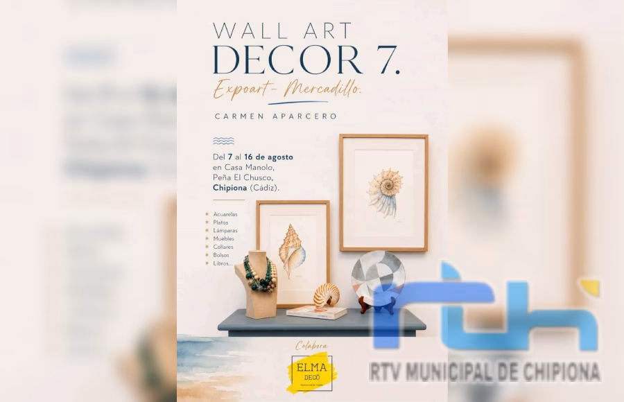 Últimos días para ver en la sala Espacio Vacío la exposición ‘Wall art decor 7’ de Mari Carmen Aparcero