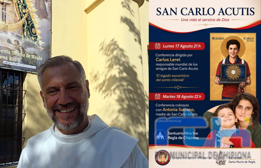 Una videoconferencia-coloquio con la madre de Carlo Acutis el martes dentro de unas jornadas del Santuario de Regla sobre el santo millenial