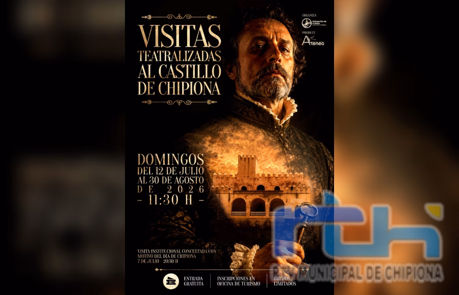 La Delegación de Cultura recuerda el procedimiento para participar en las visitas teatralizadas al Castillo de Chipiona