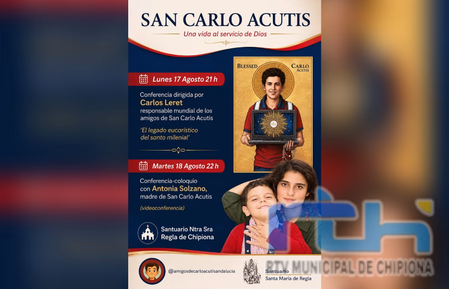 Comienzan las jornadas dedicadas a San Carlo Acutis en el Santuario de Regla
