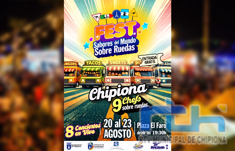 Chipiona se prepara para un viaje gastronómico y musical con una nueva edición de FoodtrucksXperience