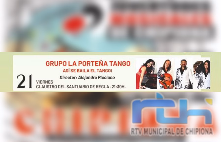 El tango argentino protagonista esta noche en el Festival de Música Ciudad de Chipiona