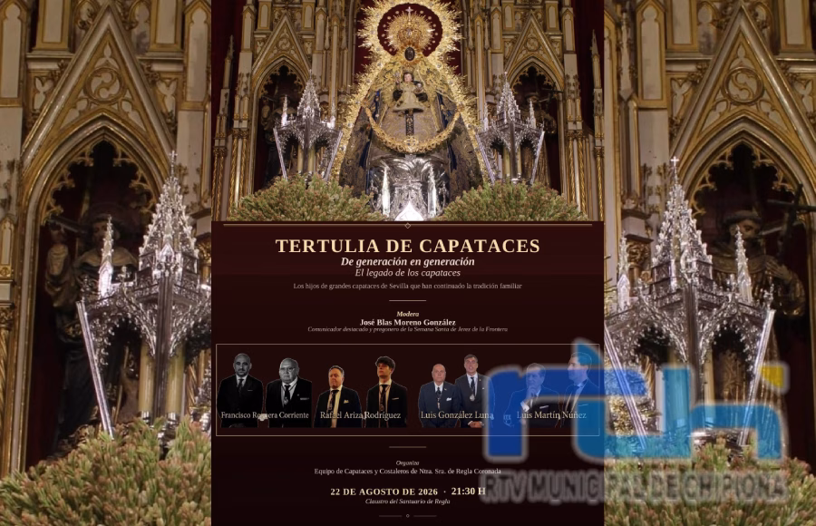 Una tertulia trae mañana al Santuario de Regla el legado de los capataces de los pasos en Andalucía