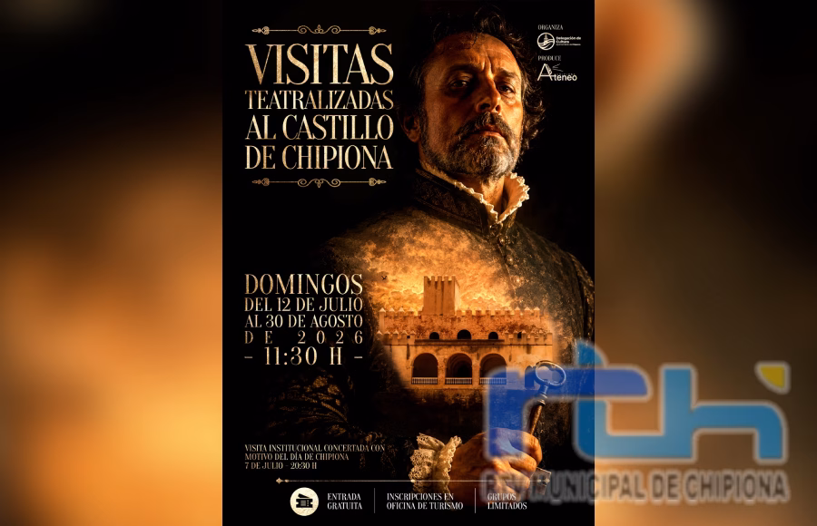 La Delegación de Cultura recuerda el procedimiento para participar en la última de las visitas teatralizadas al Castillo de Chipiona