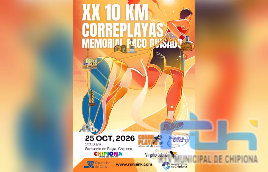 Abierta la inscripción para los 10 Km. Correplayas-Memorial Paco Guisado, que se disputa el 25 de octubre