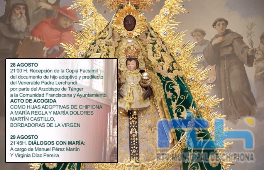 Actos y cultos desde este fin de semana en el Santuario con motivo de las Fiestas de Nuestra Señora de Regla