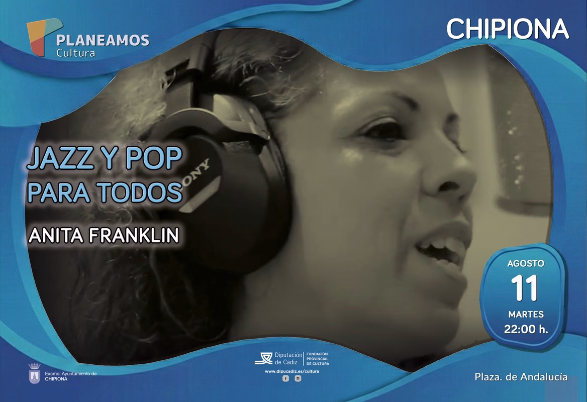 El ciclo Música al Fresco de la Delegación de Cultura trae mañana martes jazz y pop para todos con Anita Franklin