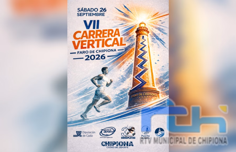 Chipiona se prepara para la espectacular carrera vertical en su emblemático faro