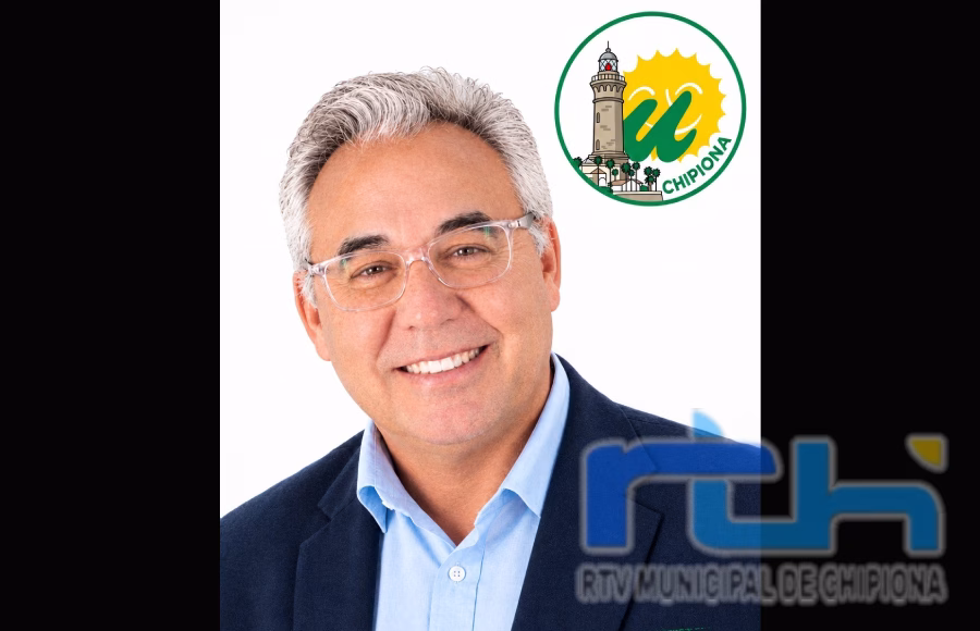Pepe Mellado , candidato a la alcaldía de Chipiona por Izquierda Unida