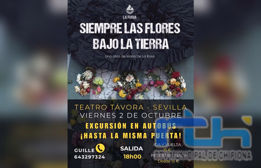 La obra de la chipionera María de la Rosa llega al Teatro Távora de Sevilla el próximo 2 de octubre