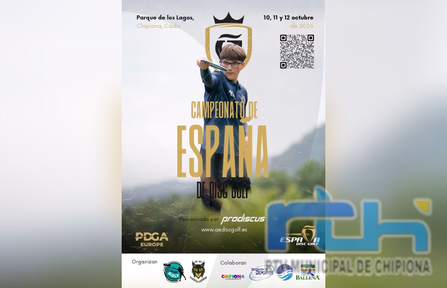Chipiona acogerá por segunda vez el Campeonato de España de Disc Golf