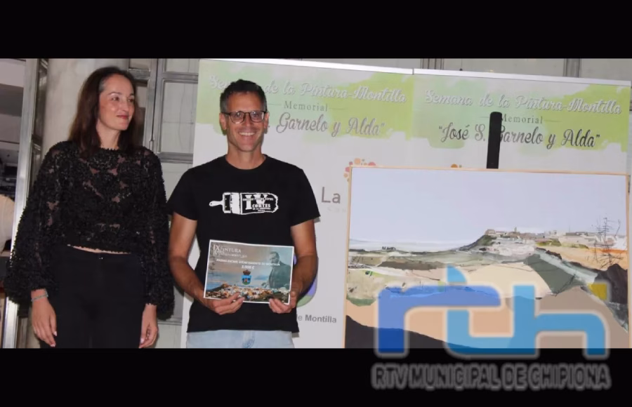 El chipionero Eduardo Gómez Query se alza con el Premio Nacional de Pintura Rápida ‘Ciudad de Montilla’