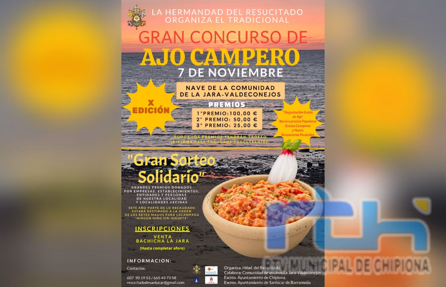 El próximo sábado 7 de noviembre se celebra el Gran Concurso de Ajo Campero de La Jara-Valdeconejos