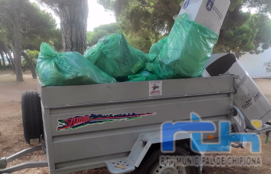 El delegado de Medio Ambiente muestra su malestar por el estado del Pinar tras la celebración de La Palmicha