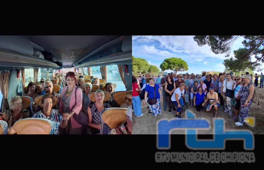 Medio centenar de personas de Chipiona participan en la convivencia anual del programa Mayores Activos de la Diputación de Cádiz