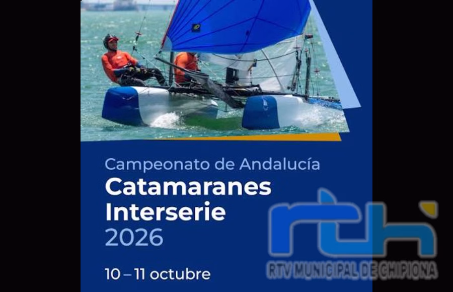 Seis regatistas del Club de Vela y Regatas de Chipiona participan en el Campeonato de Andalucía de Catamaranes