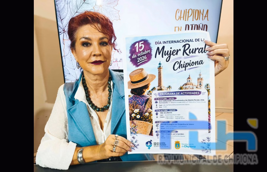 Isabel María Fernández presenta el programa de actividades para conmemorar el Día Internacional de la Mujer Rural