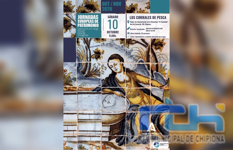 Unas jornadas europeas llamarán la atención mañana en Chipiona sobre los corrales de pesquería, un patrimonio vivo y en riesgo