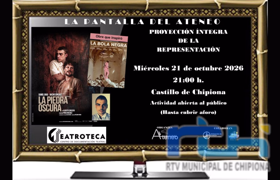 Mañana llega la segunda cita de ‘La pantalla del Ateneo’ con la representación de la obra ‘La piedra oscura’