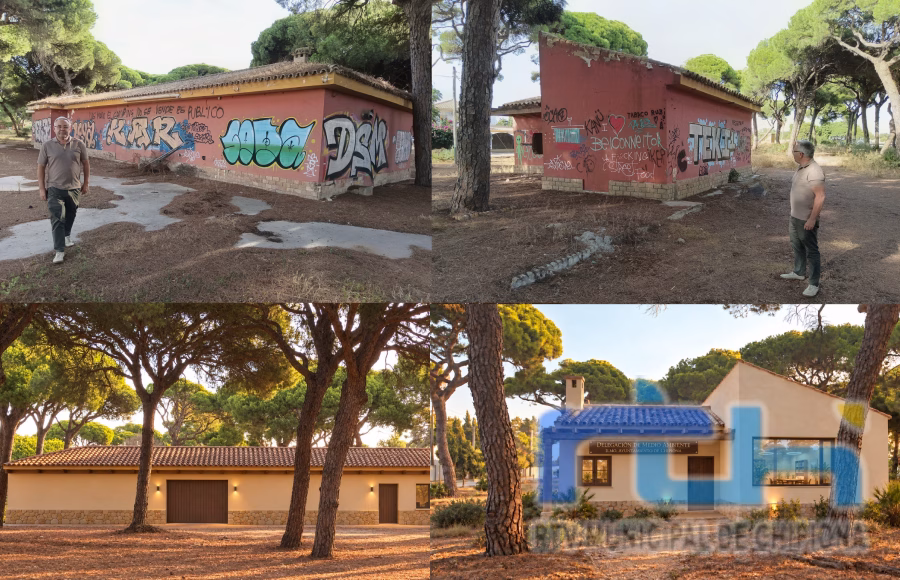 Urbanismo y Medio Ambiente impulsan la rehabilitación de los edificios ubicados en el antiguo camping municipal de Chipiona