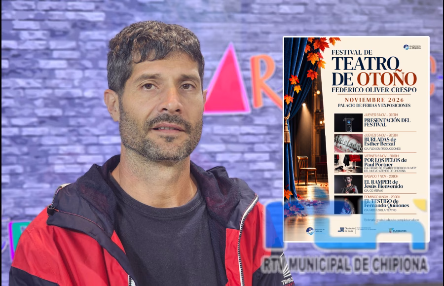 Tano Guzmán destaca la ampliación de una jornada y la apuesta por un grupo local en el Festival de Teatro de Otoño