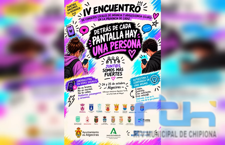 Chipiona participa en el encuentro provincial de Consejos de la Infancia y la Adolescencia, que se ha centrado en el ciberacoso