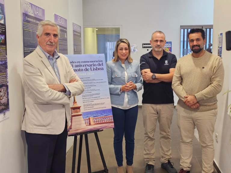 El Ayuntamiento de Chipiona presenta el programa de actividades conmemorativas con motivo del 271 aniversario del Maremoto de Lisboa